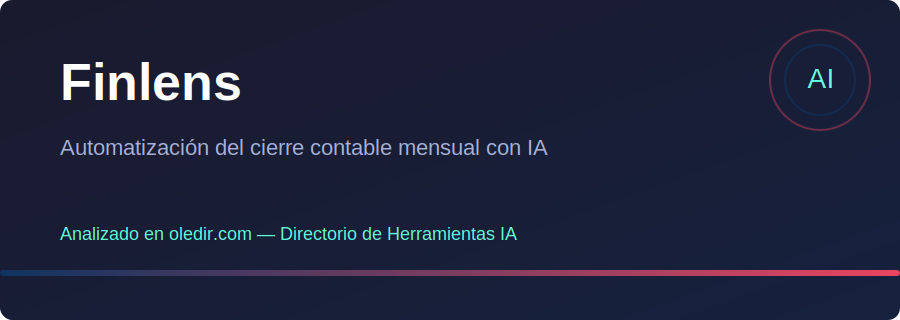 Finlens - Análisis completo en oledir.com