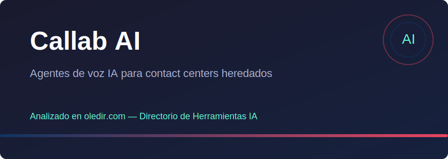 Callab AI - Análisis completo en oledir.com