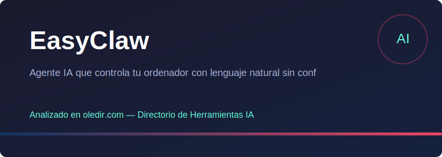 EasyClaw - Análisis completo en oledir.com