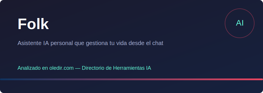 Folk - Análisis completo en oledir.com