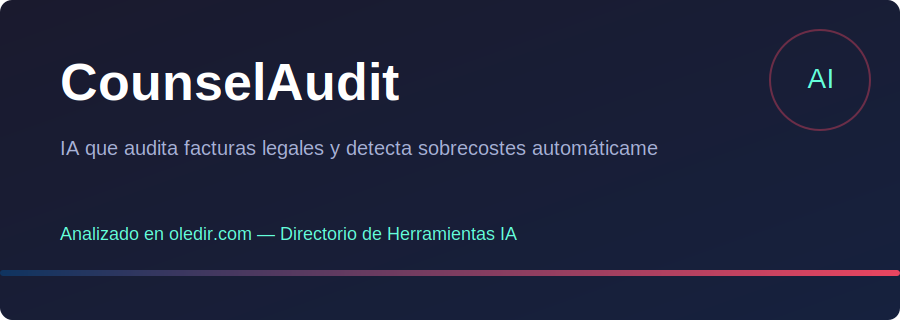 CounselAudit - Análisis completo en oledir.com