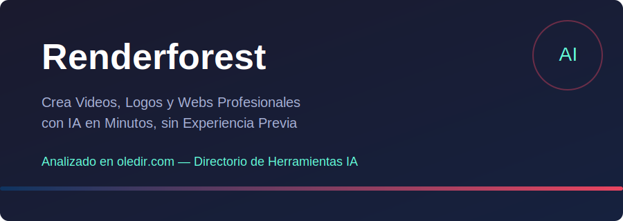 Renderforest - Analisis completo en oledir.com