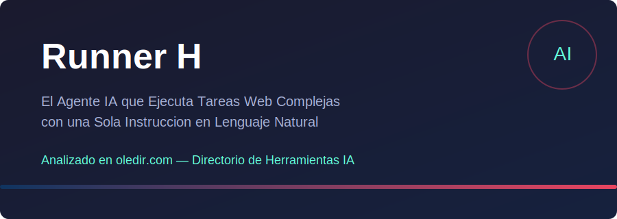 Runner H - Analisis completo en oledir.com