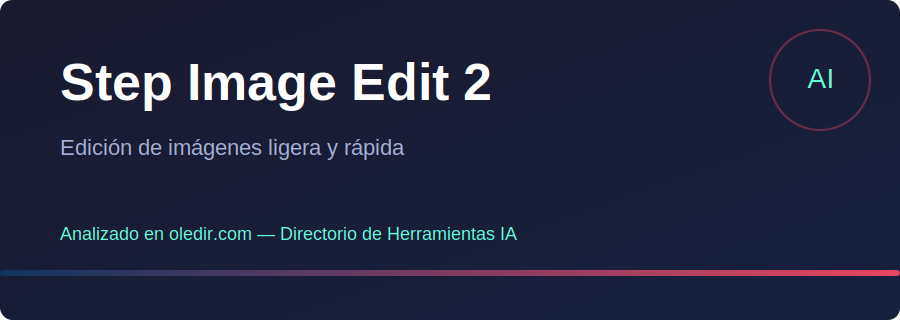 Step Image Edit 2 StepFun - Análisis completo en oledir.com