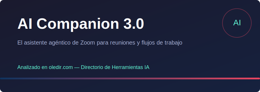 AI Companion 3.0 - Análisis completo en oledir.com