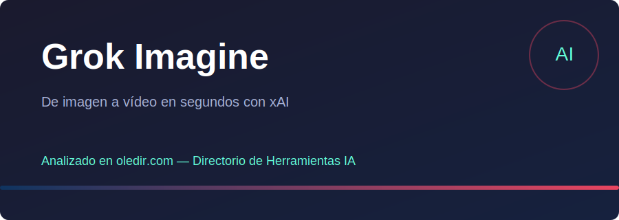 Grok Imagine - Análisis completo en oledir.com