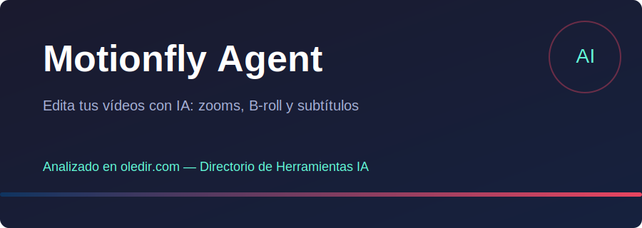 Motionfly Agent - Análisis completo en oledir.com
