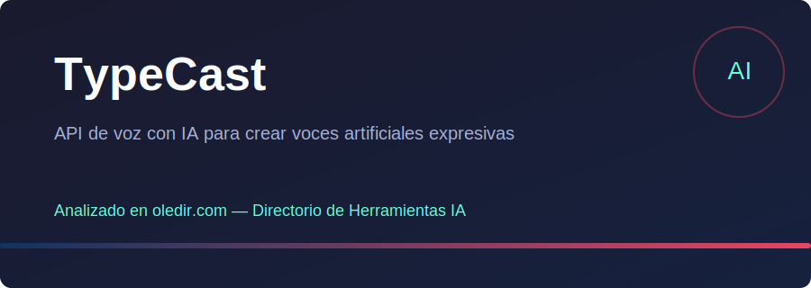 TypeCast - Análisis completo en oledir.com