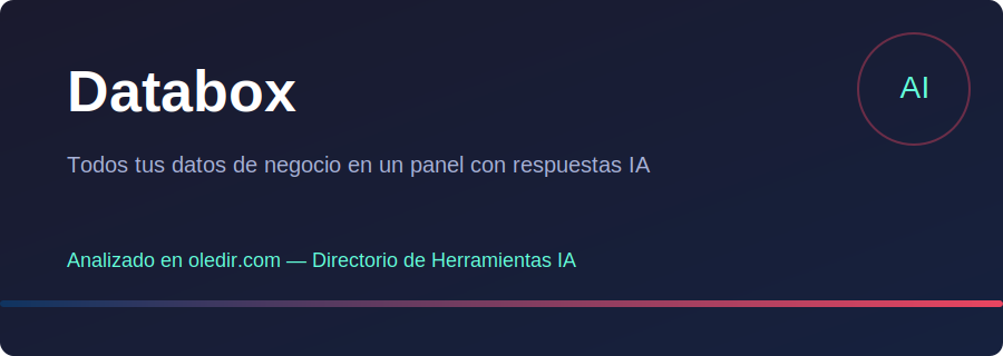 Databox - Análisis completo en oledir.com