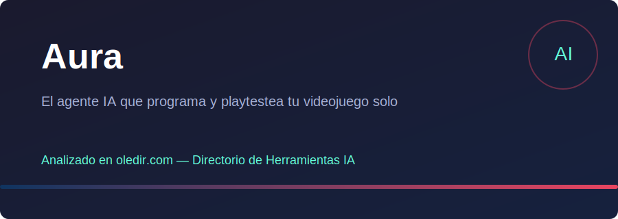 Aura - Análisis completo en oledir.com