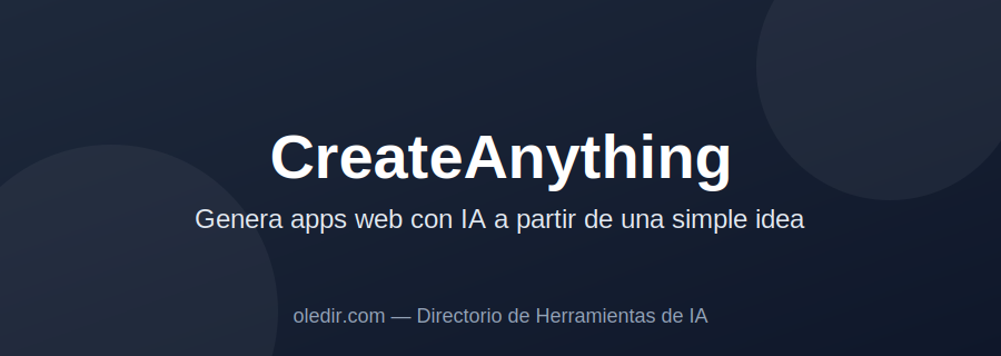 CreateAnything - oledir.com