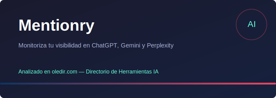Mentionry - Análisis completo en oledir.com