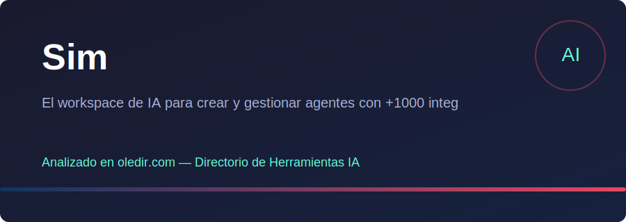 Sim - Análisis completo en oledir.com