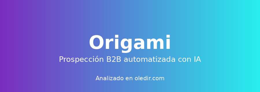 Origami - oledir.com, directorio de inteligencia artificial