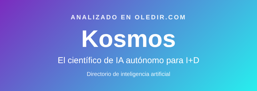 Kosmos - oledir.com, directorio de inteligencia artificial