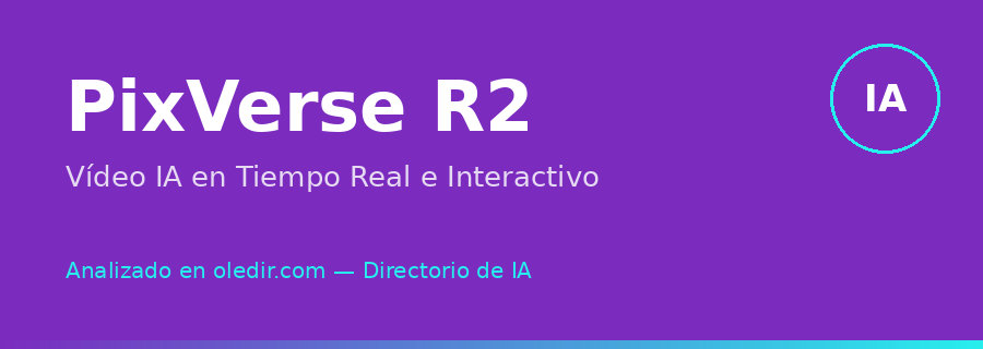 PixVerse R2 - oledir.com, directorio de inteligencia artificial