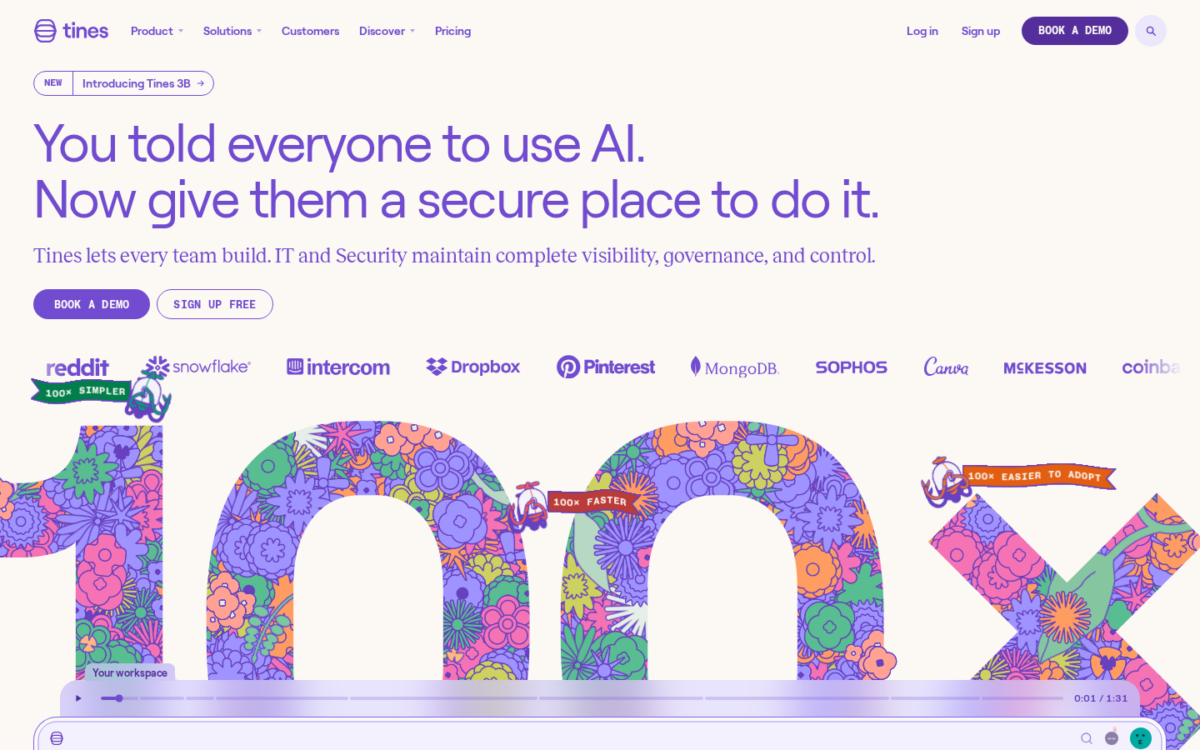 Tines - oledir.com, directorio de inteligencia artificial