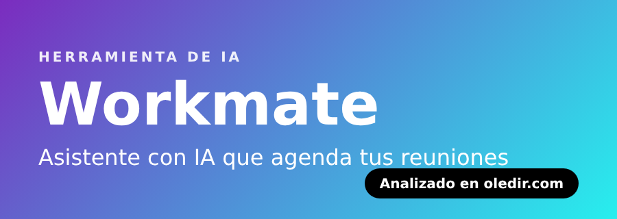 Workmate - oledir.com, directorio de inteligencia artificial
