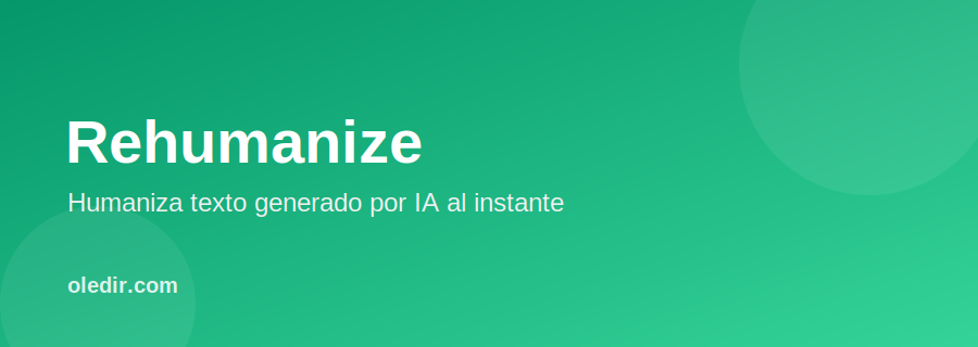 Rehumanize - oledir.com