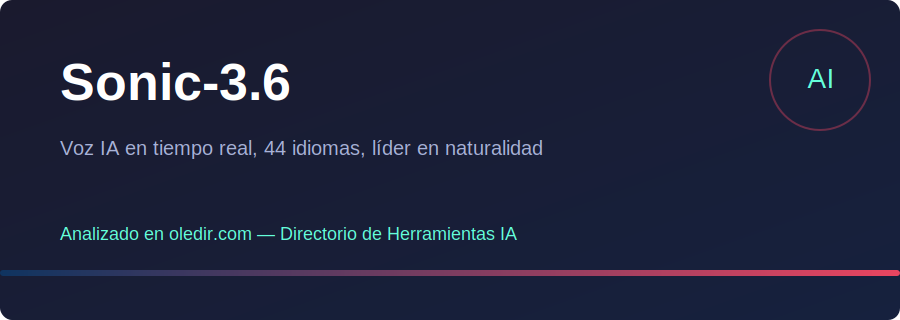 Sonic-3.6 - Análisis completo en oledir.com