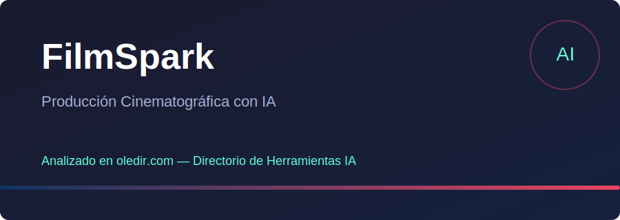 FilmSpark - oledir.com, directorio de inteligencia artificial