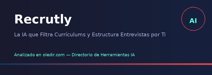 Recrutly - oledir.com, directorio de inteligencia artificial